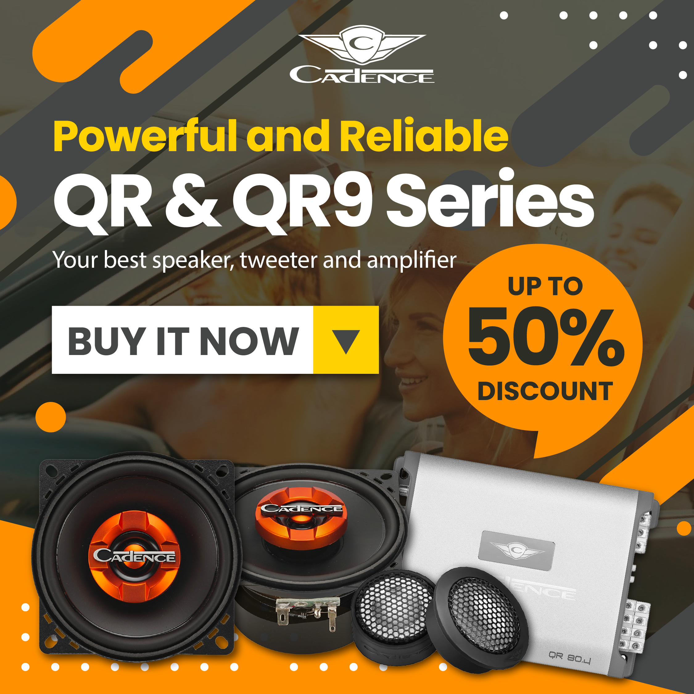 Elevating Your Car Audio Experience with the Latest QR Series, QR9 Series, Tweeters, and Amplifiers