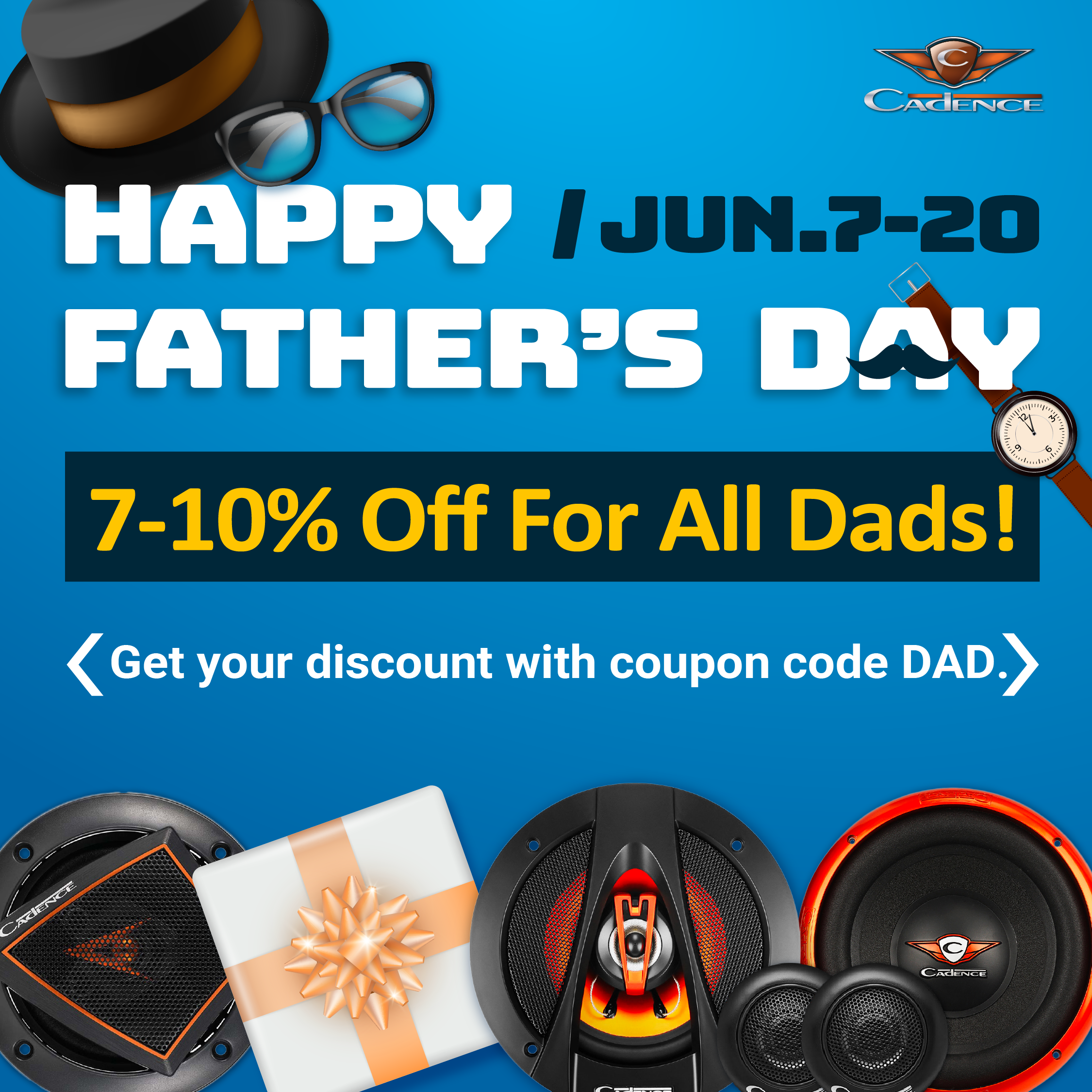 Celebrate Father's Day with Cadence Sound