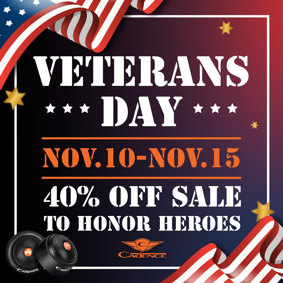 Veterans Day up to 40% off